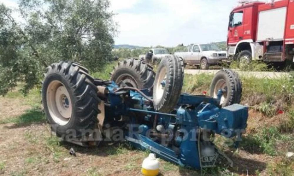 Φθιώτιδα: Νεκρός 20χρονος που τον καταπλάκωσε τρακτέρ